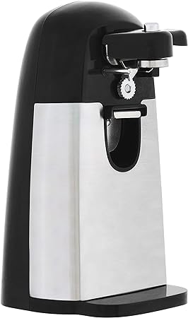 Basics Electric Can Opener, Black