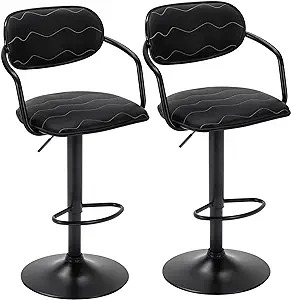 VECELO Bar Stools Set